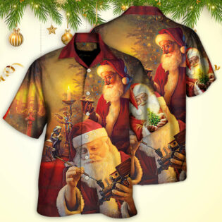 Christmas Santa Claus The Spirit of Christmas Art Style - Hawaiian Shirt - Owl Ohh - Owl Ohh