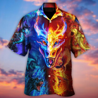 Dragon Love Life Amazing Style - Hawaiian Shirt - Owl Ohh - Owl Ohh
