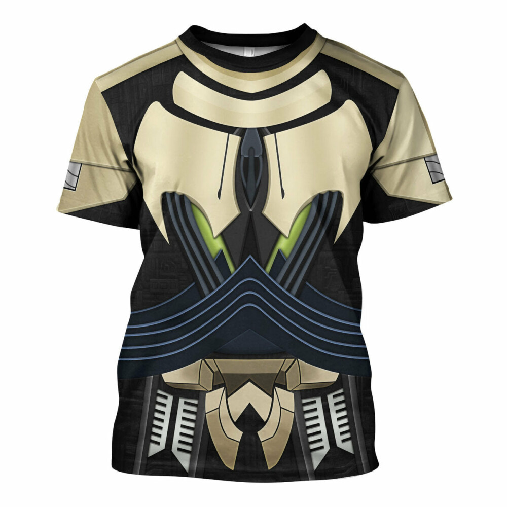 Star Wars General Grievous Costume - Unisex 3D T-shirt
