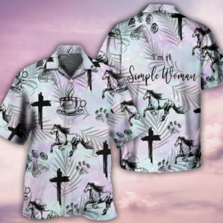 Coffee Jesus Dog Horse - Hawaiian Shirt - Owl Ohh - Owl Ohh