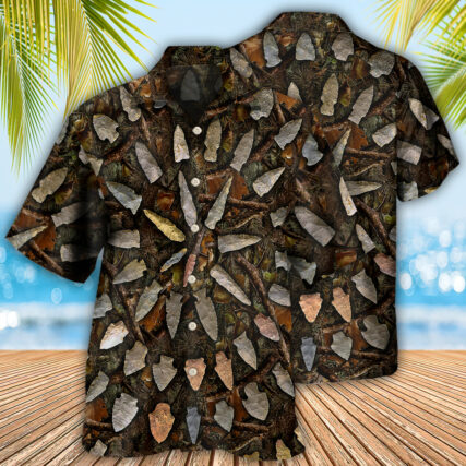 Hunting Arrowhead Hunting Camo Pattern - Hawaiian Shirt - Owl Ohh - Owl Ohh