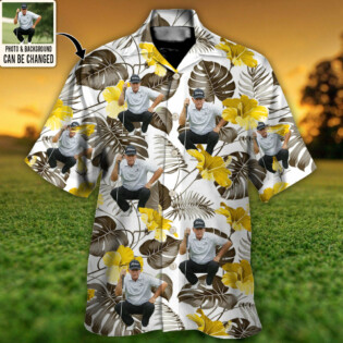 Golf You Want Tropical Style Custom Photo - Hawaiian Shirt - Personalized Photo Gifts - Owl Ohh