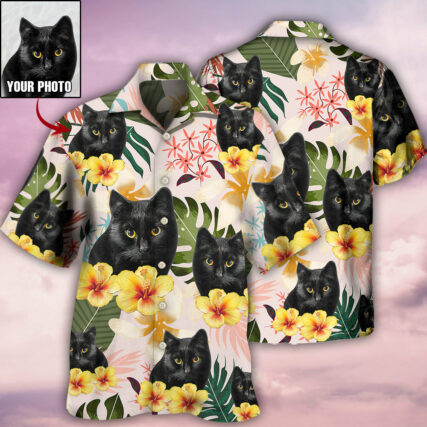 Cat Tropical Various Style Custom Photo - Hawaiian Shirt - Owl Ohh - Owl Ohh