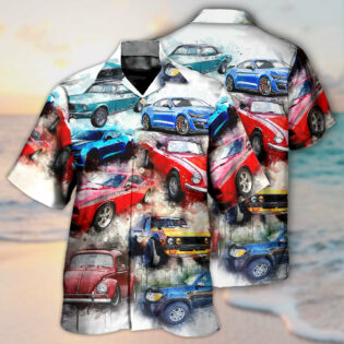 Car Classic Portrait For Car Lovers - Hawaiian Shirt - Owl Ohh - Owl Ohh