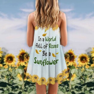 Elephant Loves Summer Beautiful Sunflower - Summer Dress - Owl Ohh - Owl Ohh