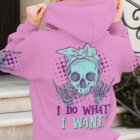 I DO WHAT I WANT SKULL ALL OVER PRINT - TLTR2211221