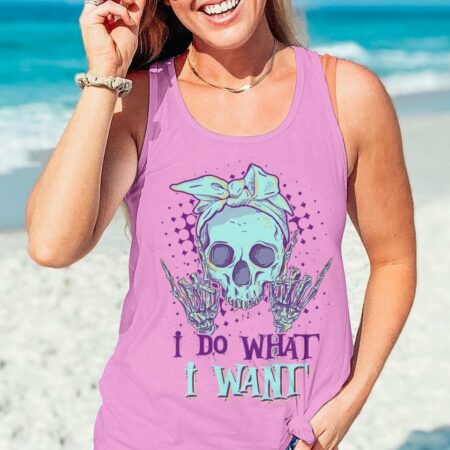 I DO WHAT I WANT SKULL ALL OVER PRINT - TLTR2211221