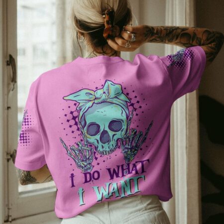 I DO WHAT I WANT SKULL ALL OVER PRINT - TLTR2211221