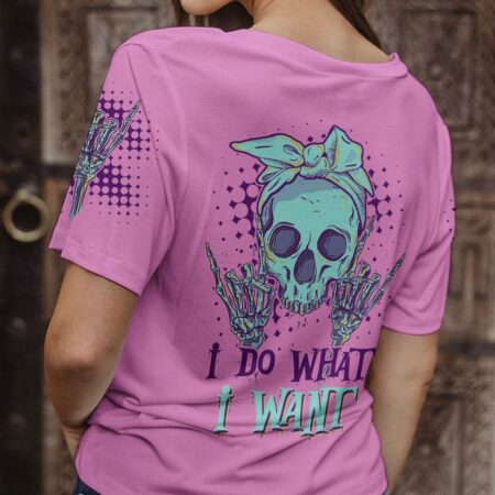 I DO WHAT I WANT SKULL ALL OVER PRINT - TLTR2211221