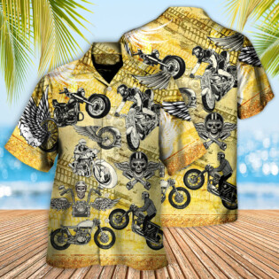 Motorcycle Life Is Short - Hawaiian Shirt - Owl Ohh - Owl Ohh