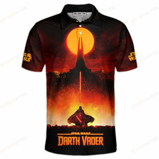 Star Wars Darth Vader Fire Gift For Fans Polo Shirt