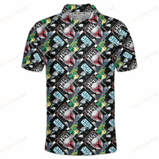 Star Wars Pattern Gift For Fans Polo Shirt