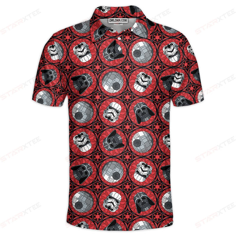 Star Wars Red Pattern Gift For Fans Polo Shirt