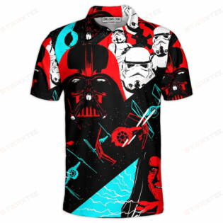 Star Wars Darth Vader Space The Dark Side Gift For Fans Polo Shirt