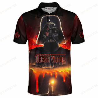 Star Wars Darth Vader Fire Gift For Fans Polo Shirt