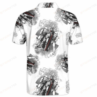 Star Wars Black White Red Gift For Fans Polo Shirt