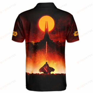 Star Wars Darth Vader Fire Gift For Fans Polo Shirt