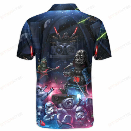 Star Wars Dark Side Rock Music Gift For Fans Polo Shirt