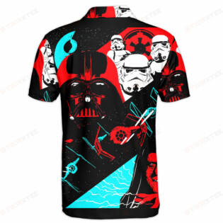 Star Wars Darth Vader Space The Dark Side Gift For Fans Polo Shirt