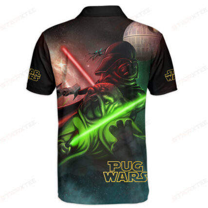 Star Wars Pug Wars Gift For Fans Polo Shirt