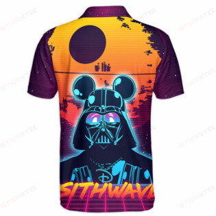 Star Wars Darth Vader Sithwave Gift For Fans Polo Shirt