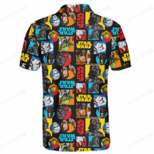 Star Wars Pattern Gift For Fans Polo Shirt