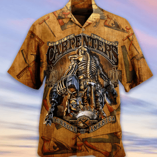 America Carpenter Vintage Love America - Hawaiian Shirt - Owl Ohh - Owl Ohh