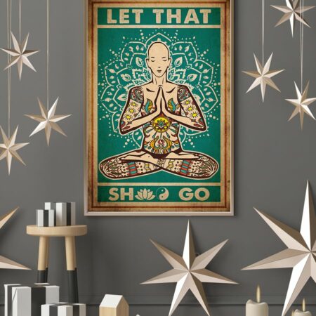 Yoga Be Strong In Life - Vertical Poster - Owl Ohh - Owl Ohh