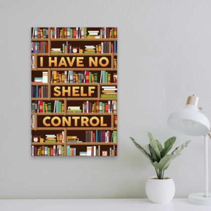 Book I Have No Shelf Control Classic - Vertical Poster - Owl Ohh - Owl Ohh