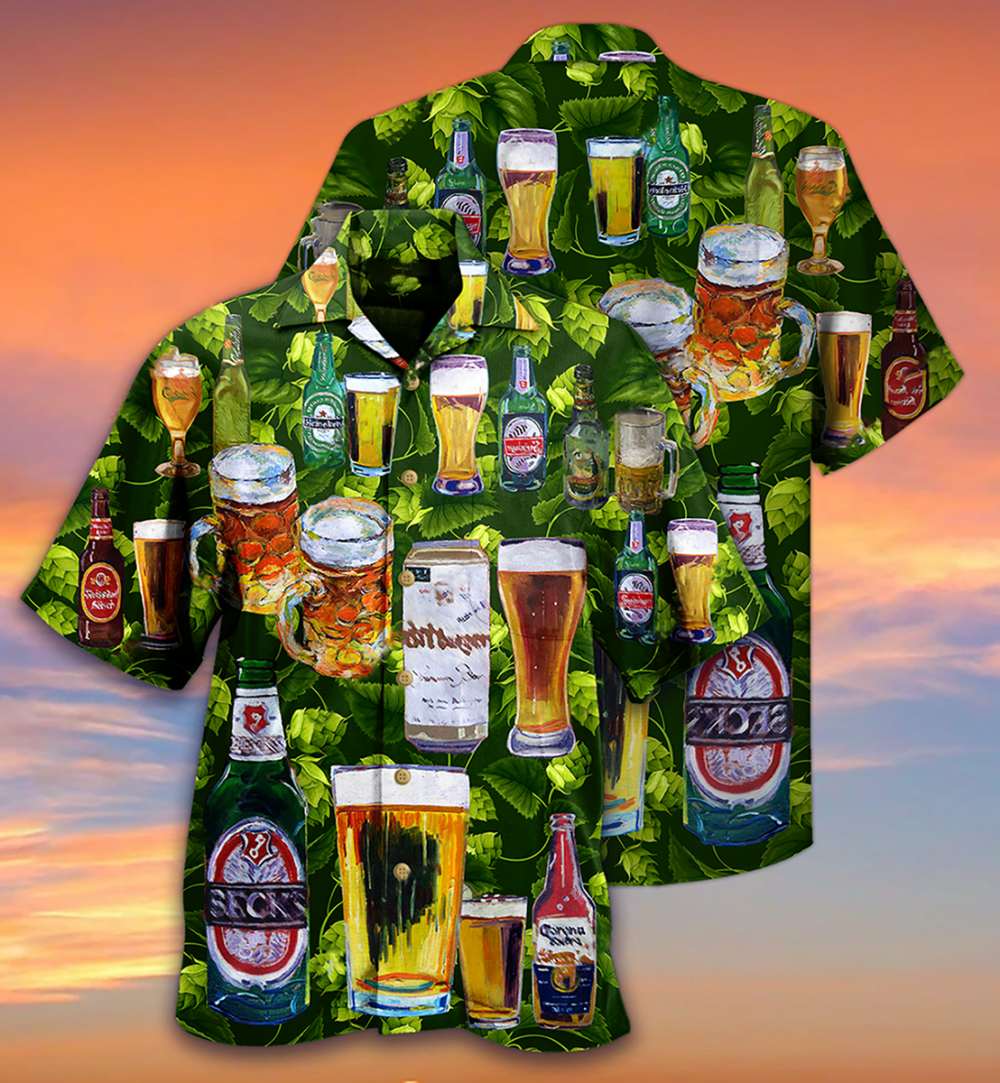 Beer Love It - Hawaiian Shirt - Owl Ohh - Owl Ohh