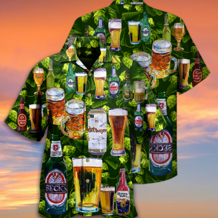 Beer Love It - Hawaiian Shirt - Owl Ohh - Owl Ohh