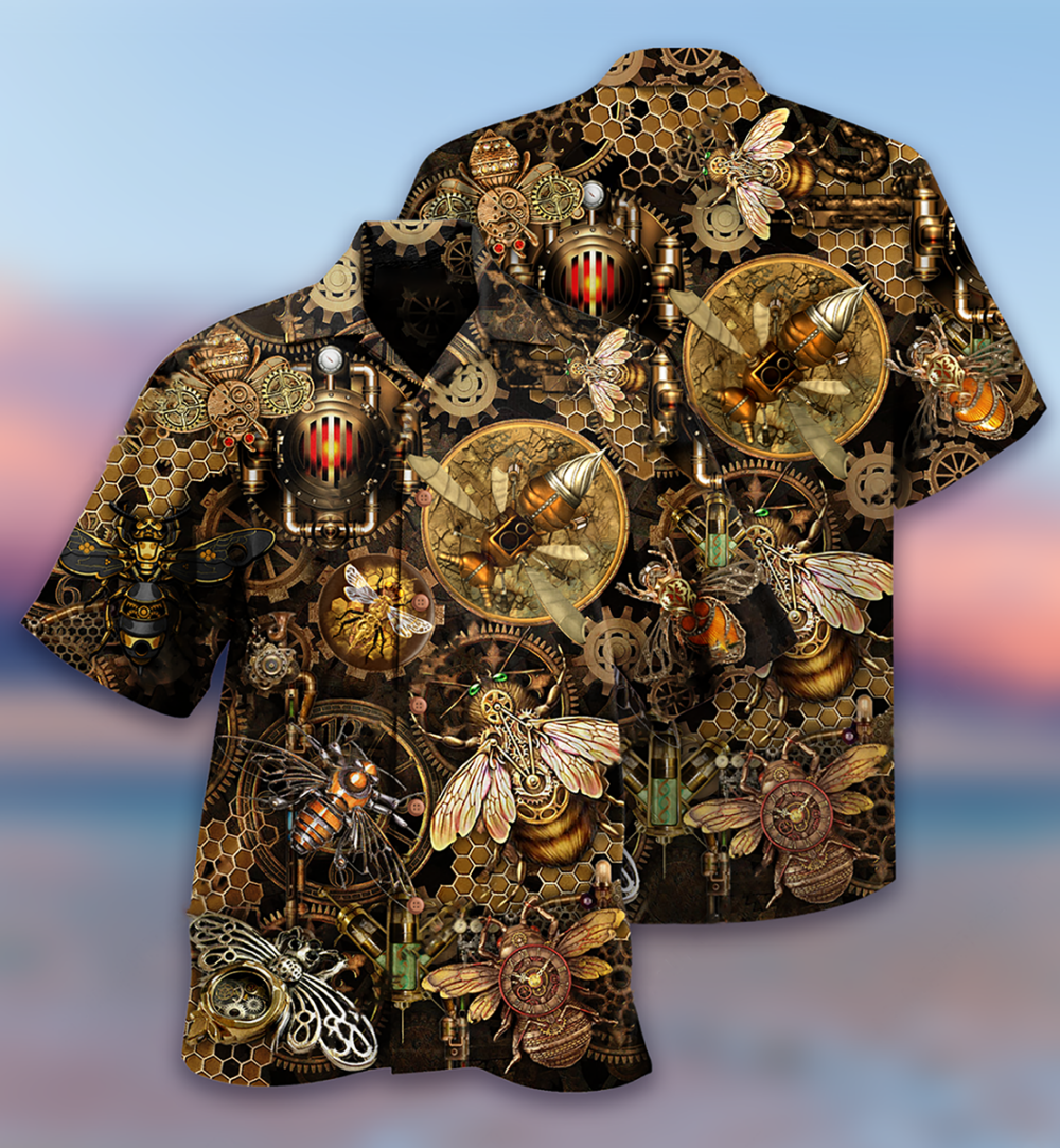 Bug Machine Classic Style - Hawaiian Shirt - Owl Ohh - Owl Ohh