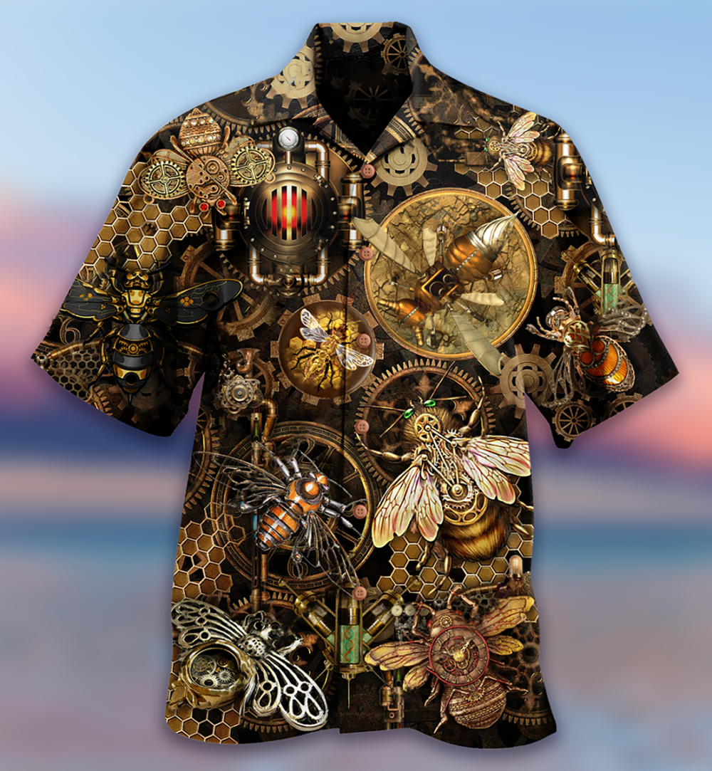 Bug Machine Classic Style - Hawaiian Shirt - Owl Ohh - Owl Ohh