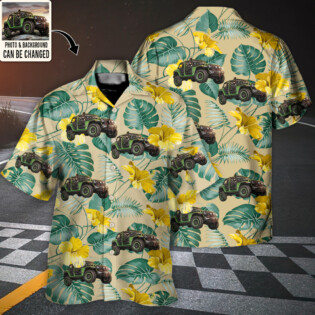 Jeep You Want Tropical Style Custom Photo - Hawaiian Shirt - Personalized Photo Gifts for men and women, kids - Owl Ohh