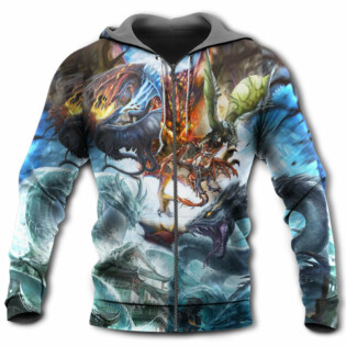 Dragon Battle Of Gods - Hoodie - Owl Ohh - Owl Ohh