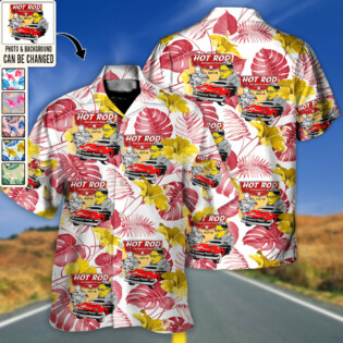 Hot Rod Club You Want Tropical Style Custom Photo - Hawaiian Shirt - Personalized Photo Gifts for men and women, kids - Owl Ohh