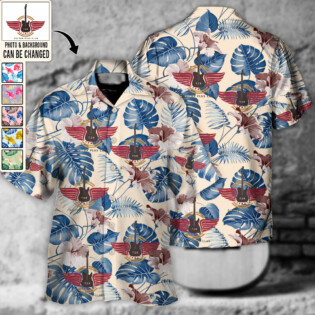 Guitar Club You Want Tropical Style Custom Photo - Hawaiian Shirt - Personalized Photo Gifts for men and women, kids - Owl Ohh