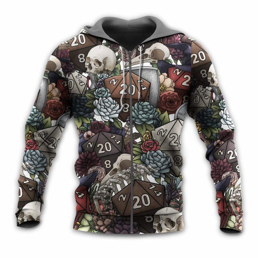 D20 Dice Dark Vibe - Hoodie - Owl Ohh - Owl Ohh