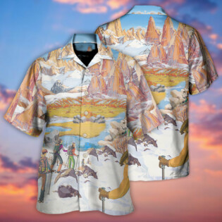 Climbing Life's A Climb But The View Is Great - Hawaiian Shirt - Owl Ohh - Owl Ohh