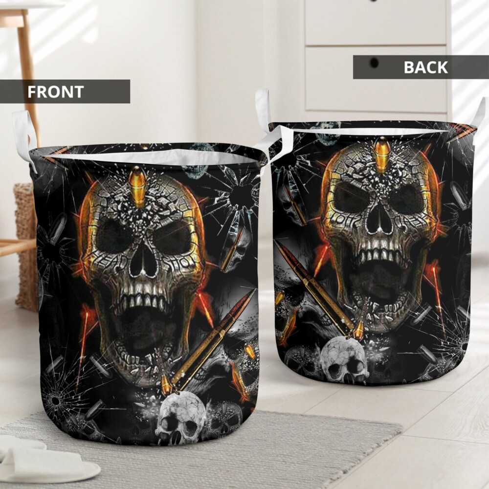 Skull Oh My Skull Cool - Laundry Basket - Owl Ohh - Owl Ohh
