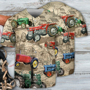 Tractor You Can Never Have Too Many Tractors - Baseball Jersey - Owl Ohh - Owl Ohh