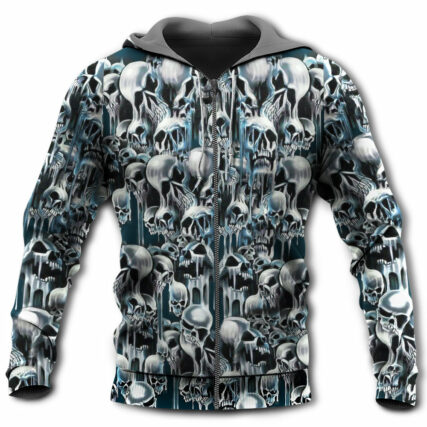 Skull It's Hot in Here - Hoodie - Owl Ohh - Owl Ohh