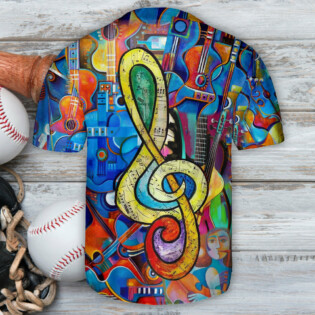 Music Love Live Life Style - Baseball Jersey - Owl Ohh - Owl Ohh