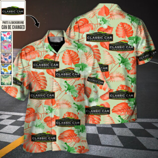 Vintage Car Club You Want Tropical Style Custom Photo - Hawaiian Shirt - Personalized Photo Gifts for men and women, kids - Owl Ohh