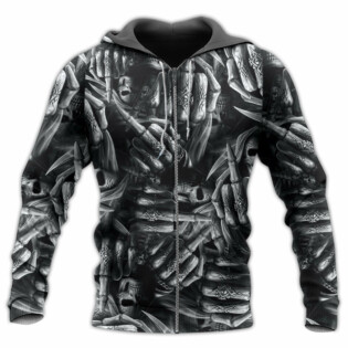 Skull Life Is The Whisper Of The Death - Hoodie - Owl Ohh - Owl Ohh