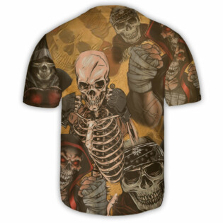 Skull Amazing Boxer - Baseball Jersey - Owl Ohh - Owl Ohh