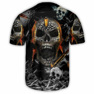 Skull Oh My Skull - Baseball Jersey - Owl Ohh - Owl Ohh