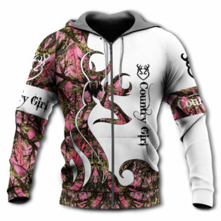 Hunting Country Girl Pink Camo - Hoodie - Owl Ohh - Owl Ohh