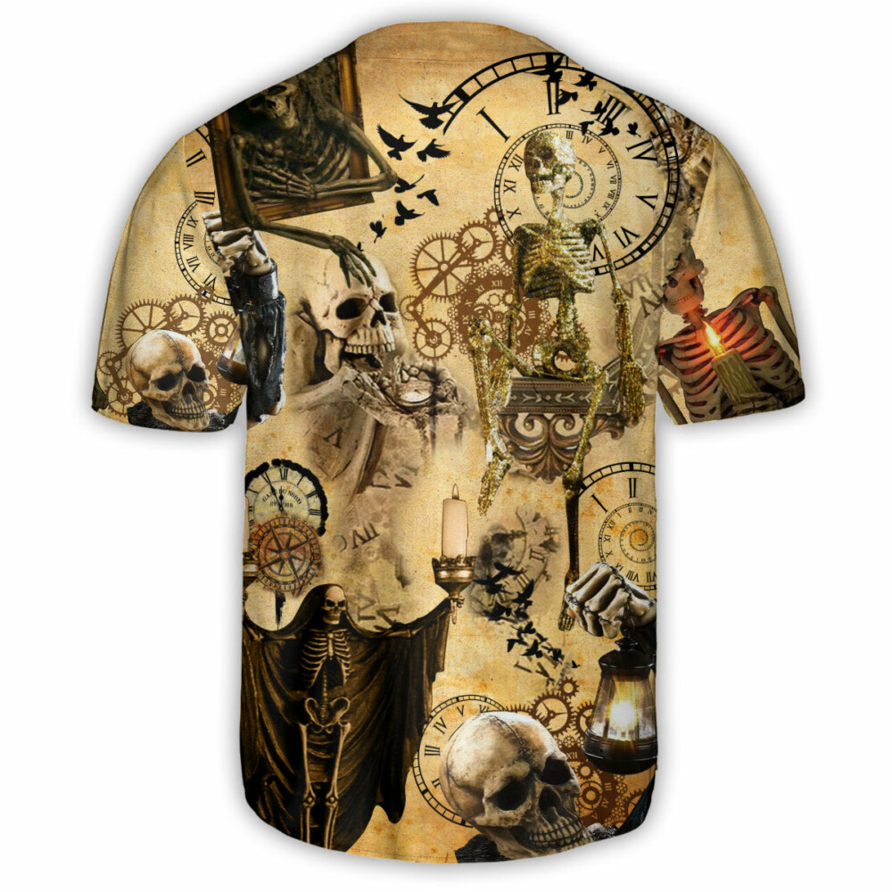 Skull You're Already Dead - Baseball Jersey - Owl Ohh - Owl Ohh