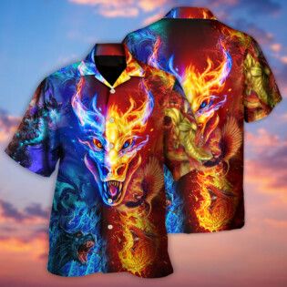 Dragon Love Life Amazing Style - Hawaiian Shirt - Owl Ohh - Owl Ohh